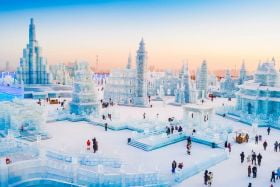 Trung Quốc bùng nổ du lịch băng tuyết