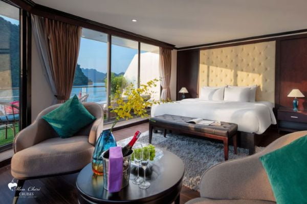 Du thuyền Mon Cheri Lan Hạ 2 ngày 1 đêm