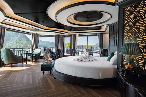 Du thuyền 5 sao Rita  Lan Hạ 2 ngày 1 đêm 